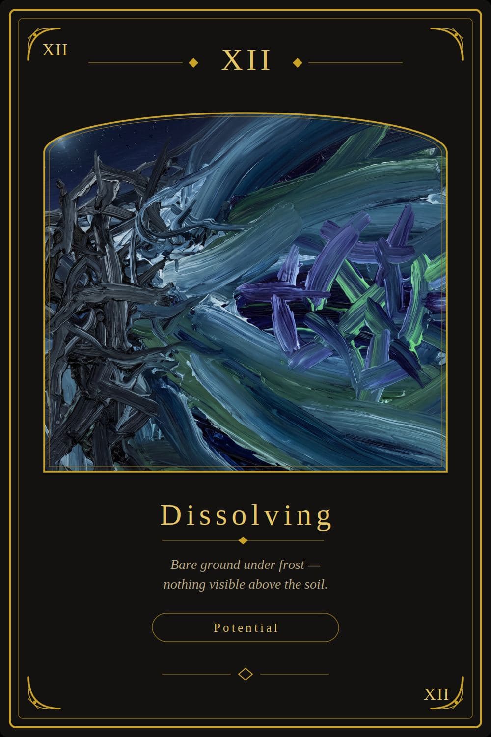 Dissolving — The Bare Ground