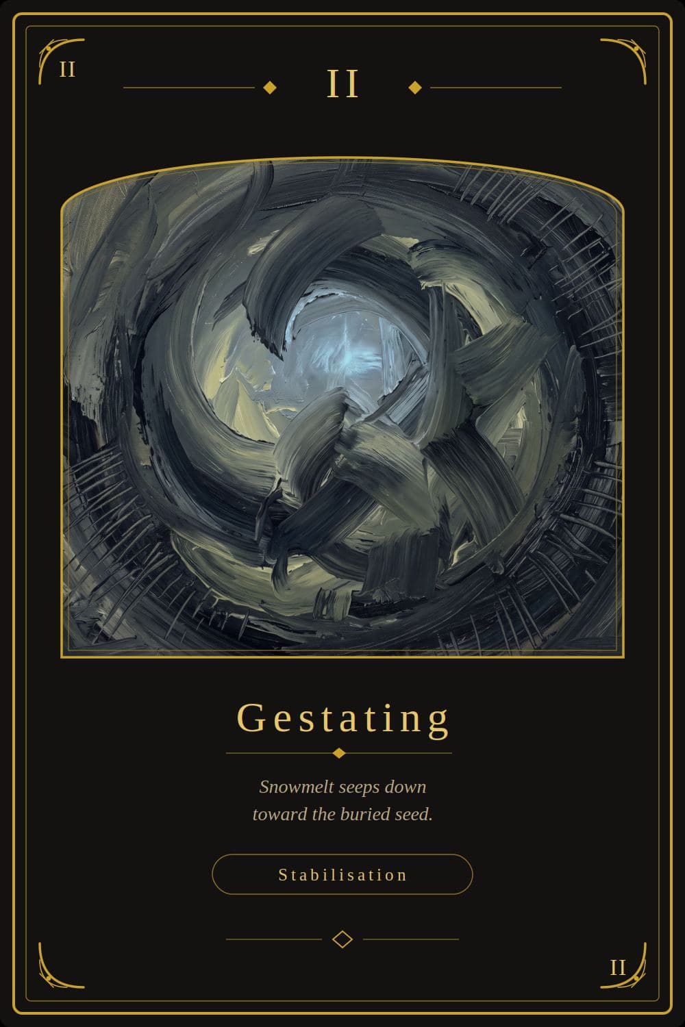 Gestating — The Snowmelt