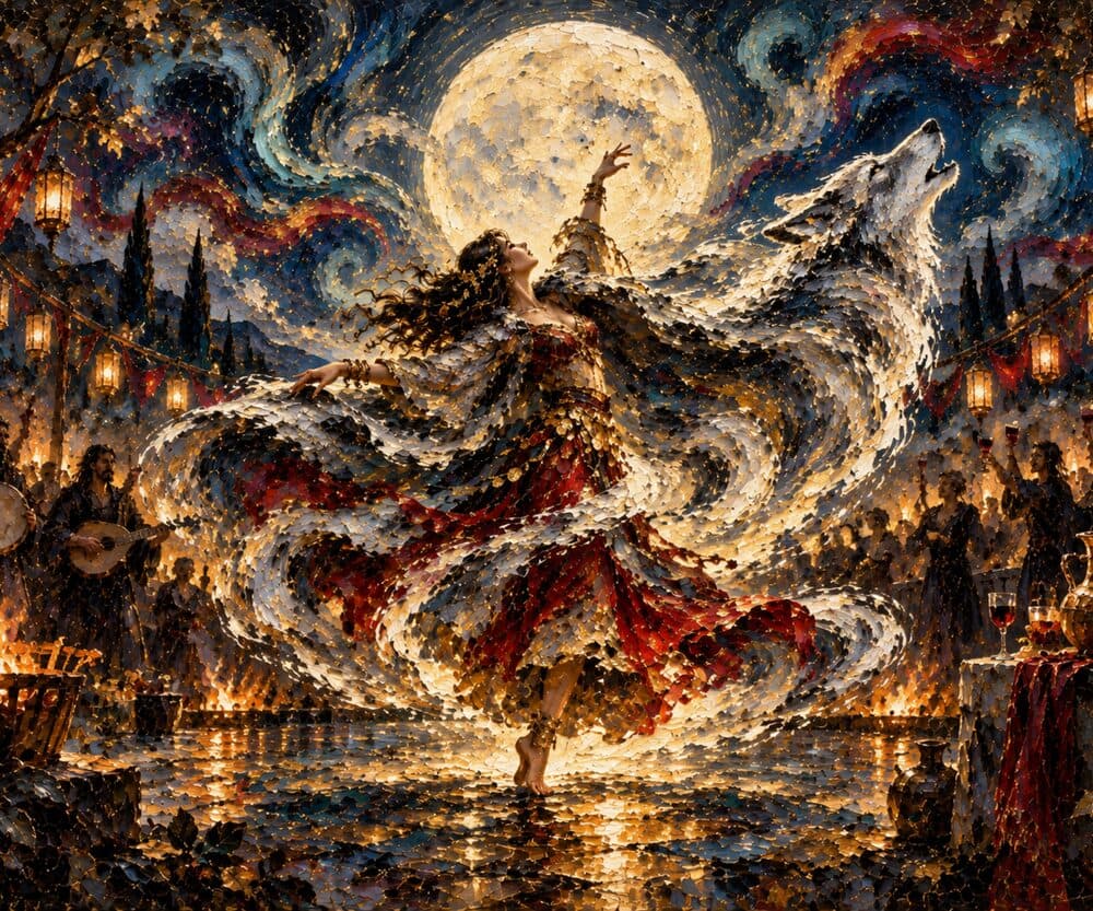 The Dancing Wolf