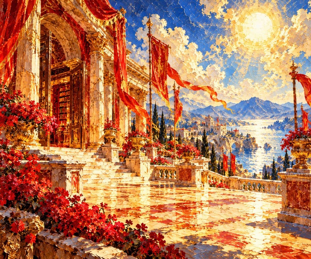 The Sunlit Terrace